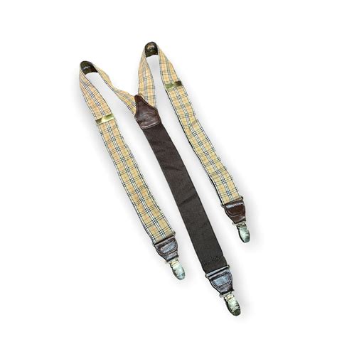 burberry necklace mens|burberry suspenders.